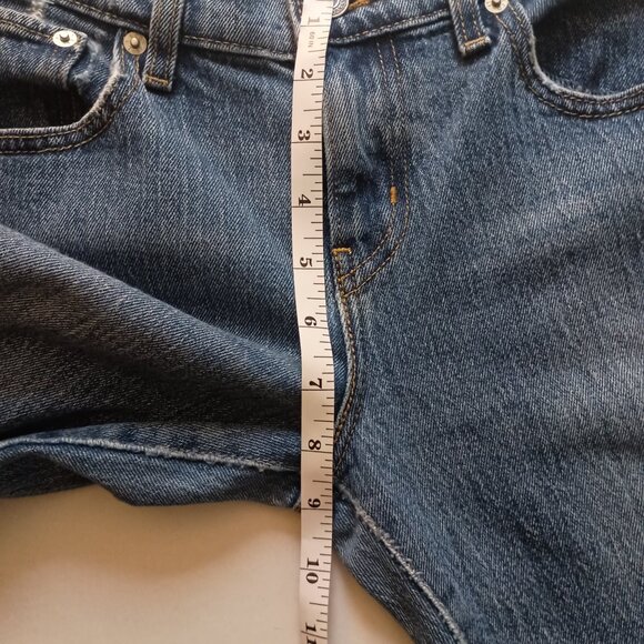 Levi’s White Oak Cone 601 Medium Wash Pin Skinny Denim Jeans Women’s Sz 30 - Picture 7 of 16